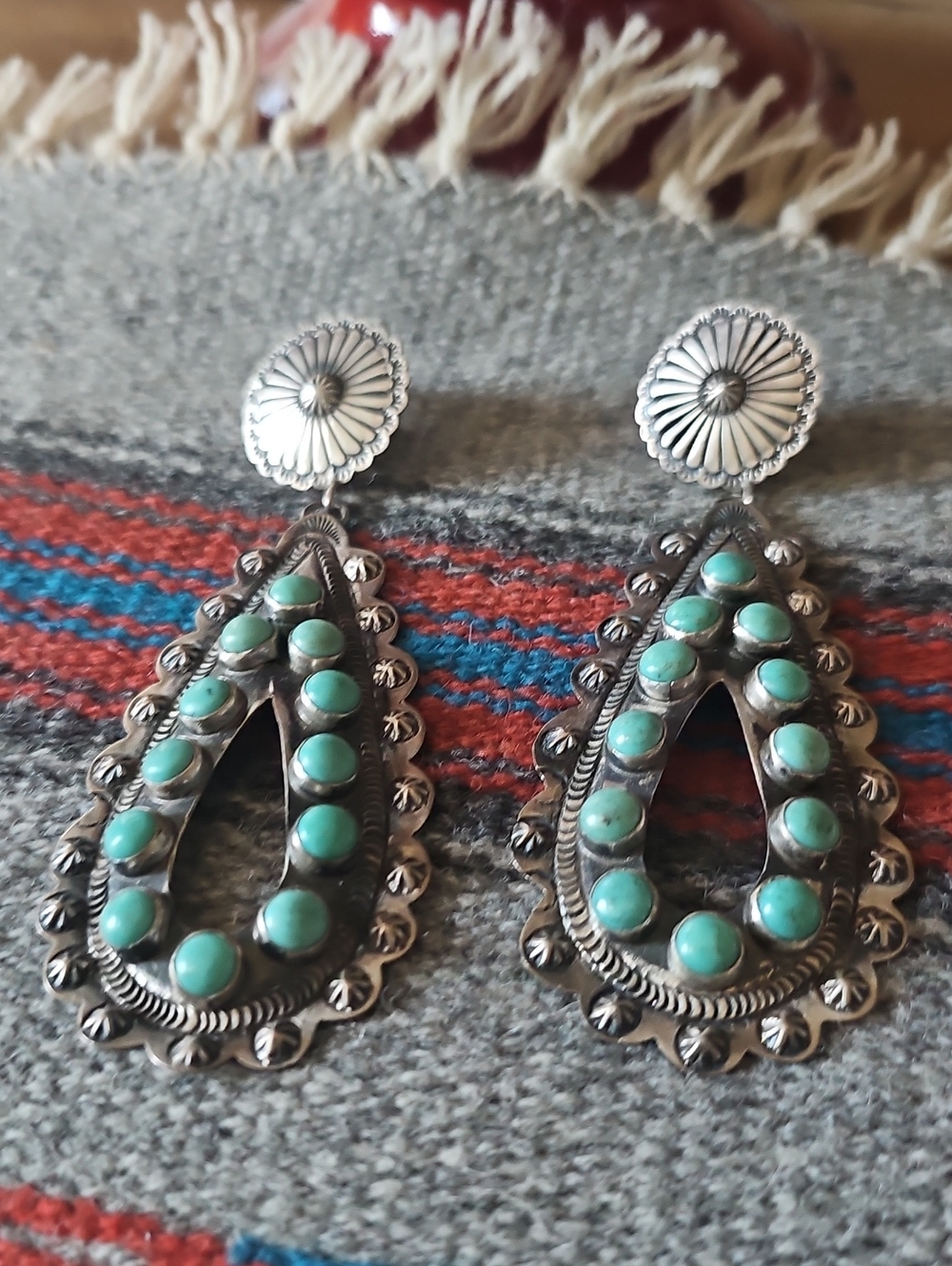 Eugene Charley Turquoise Earrings